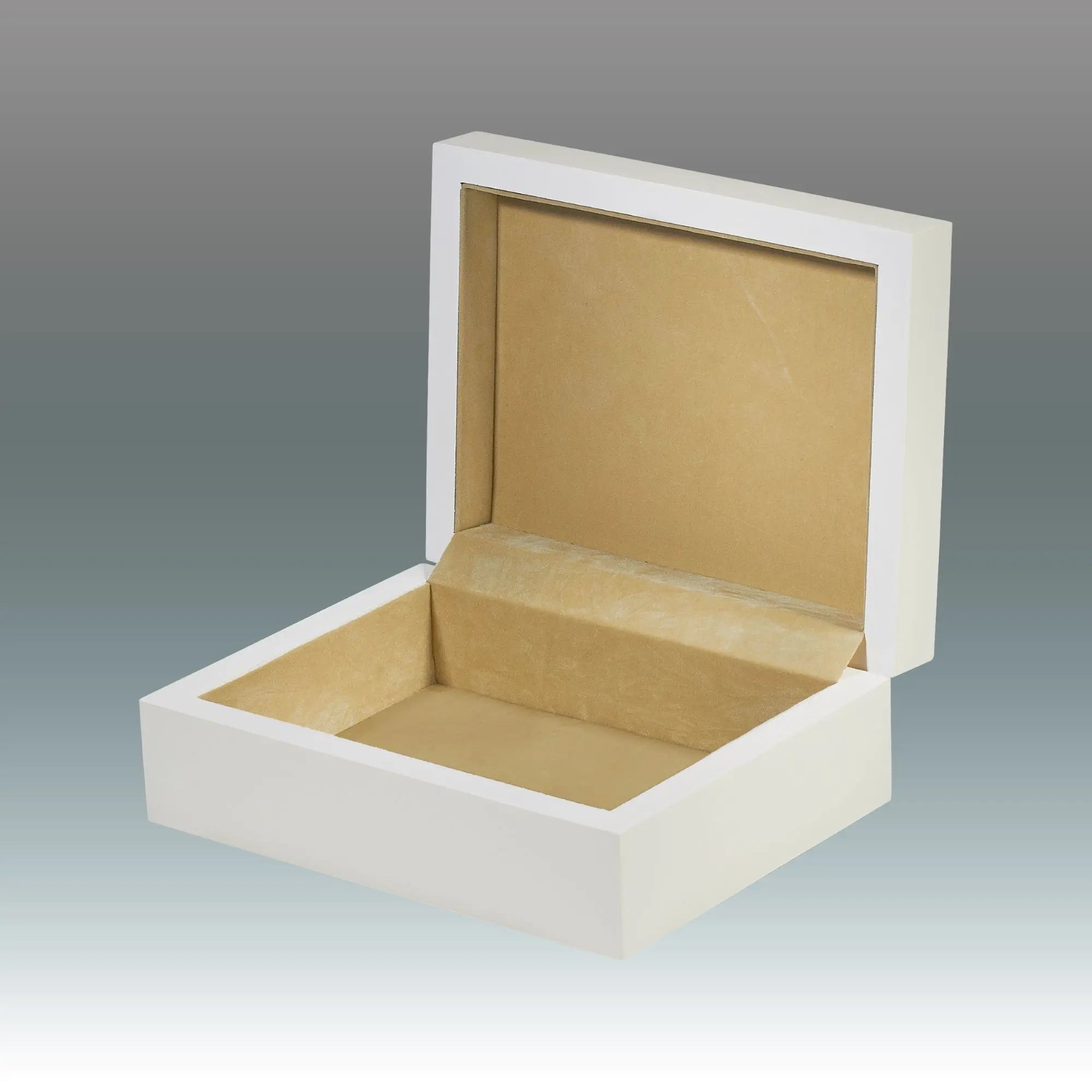 Tizo Wood Boxes - White