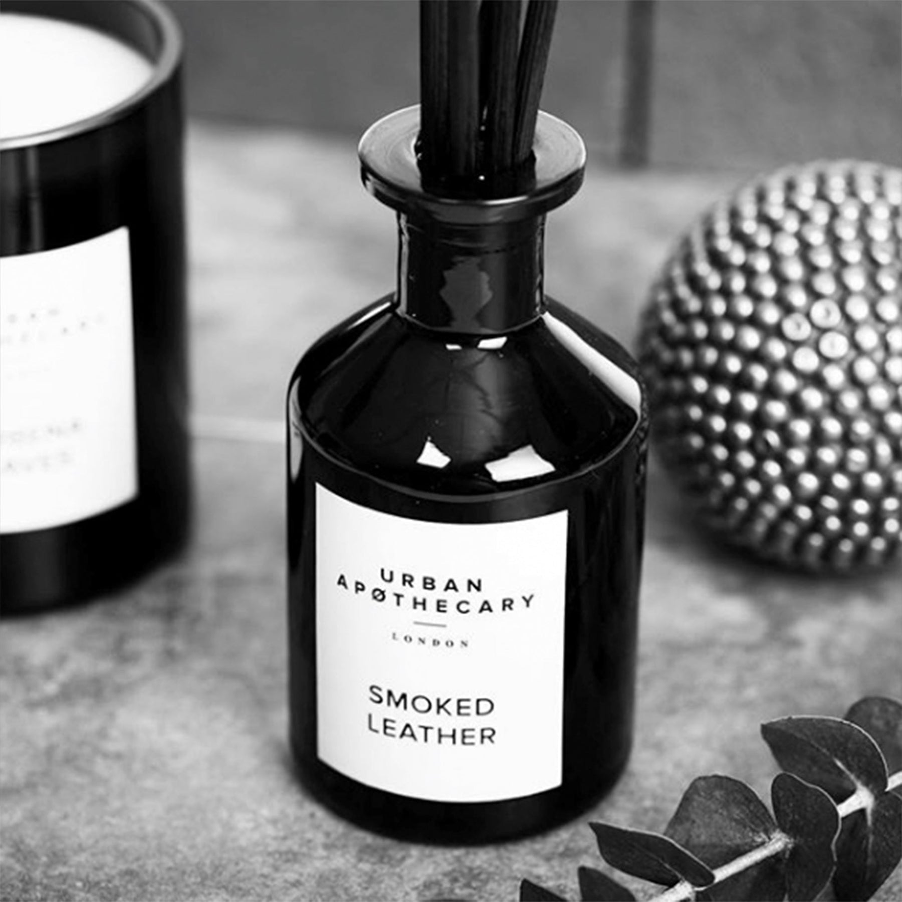 An image of Urban Apothecary Smoked Leather Diffuser 7 fl oz