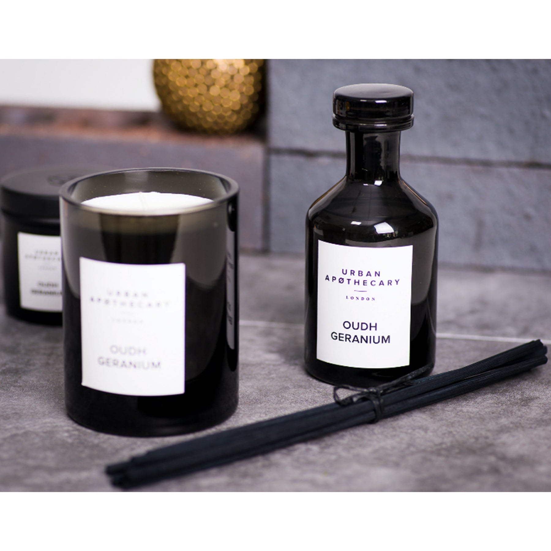 An image of Urban Apothecary Oudh Geranium  Diffuser 7 fl oz