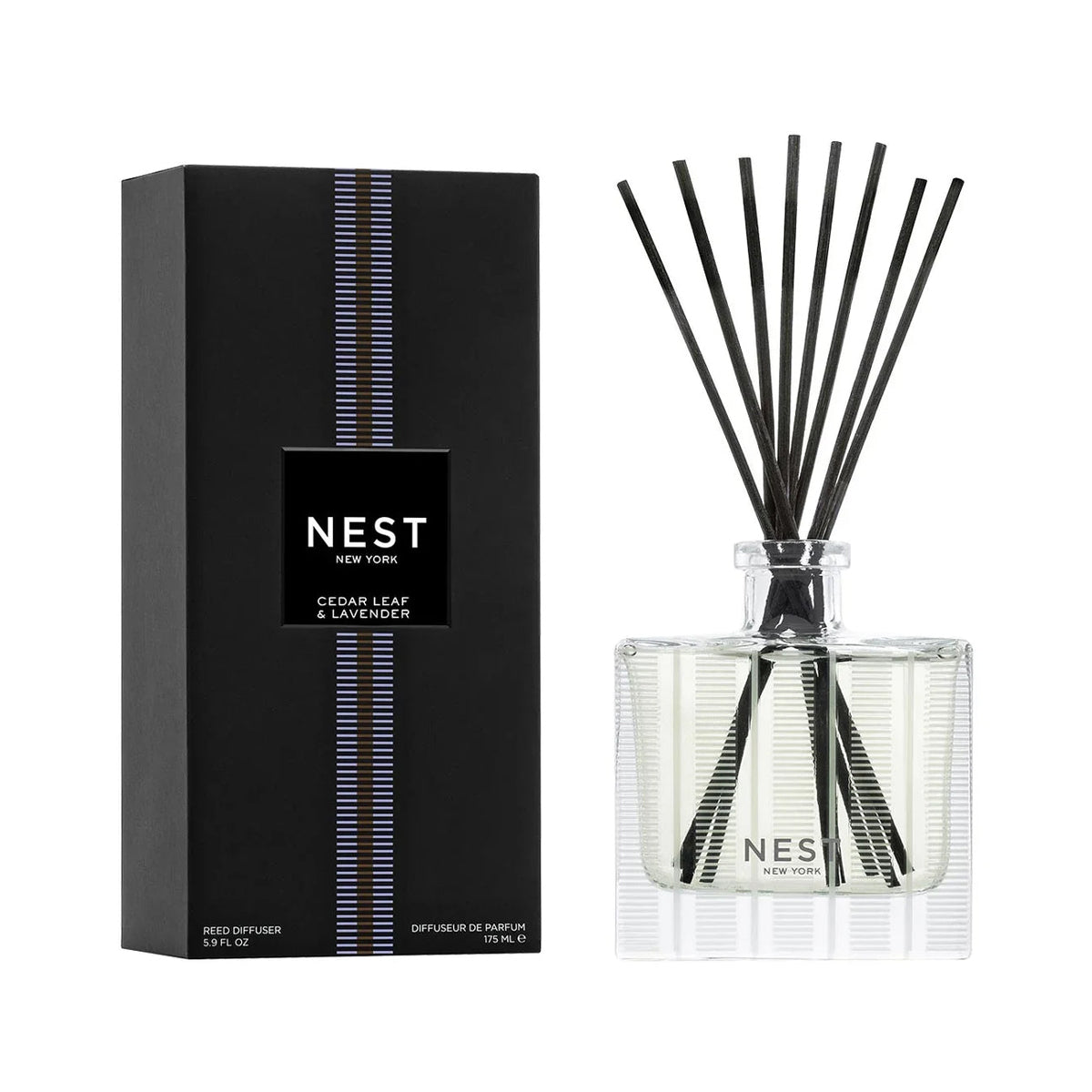 An image of Nest Fragrances Cedar Leaf & Lavender Reed Diffuser 5.9 fl oz