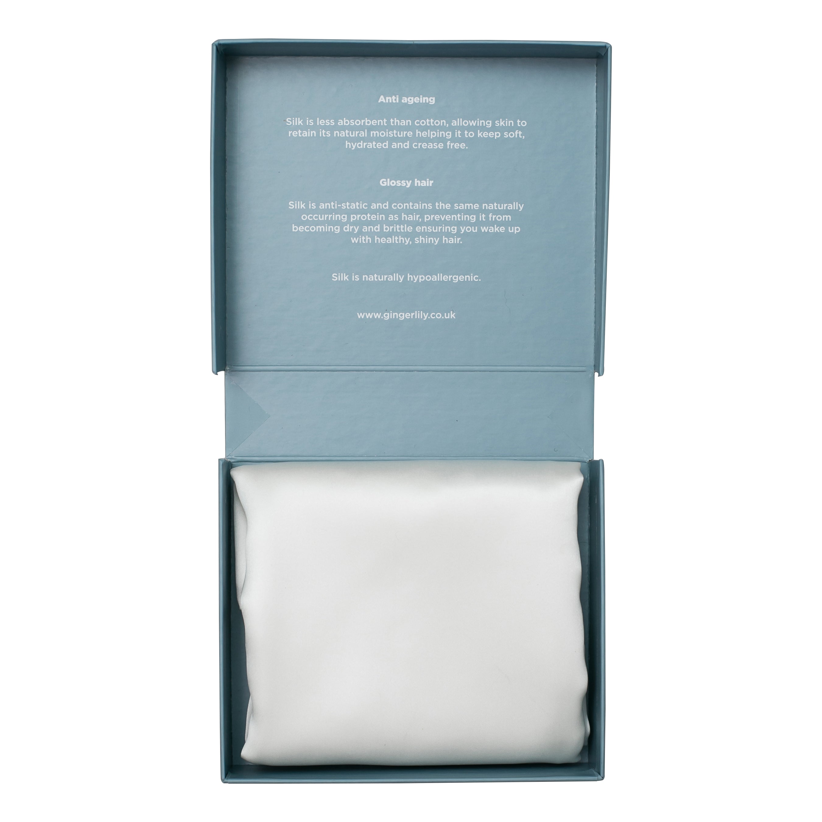 Gingerlily Beauty Box King Pillowcase - Ivory