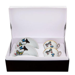 Vista Alegre Christian LaCroix Butterfly Parade Espresso Cup & Saucer - Set of 2