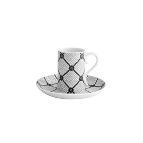 Vista Alegre Calçada Portuguesa Espresso Cups & Saucers - Set of 4