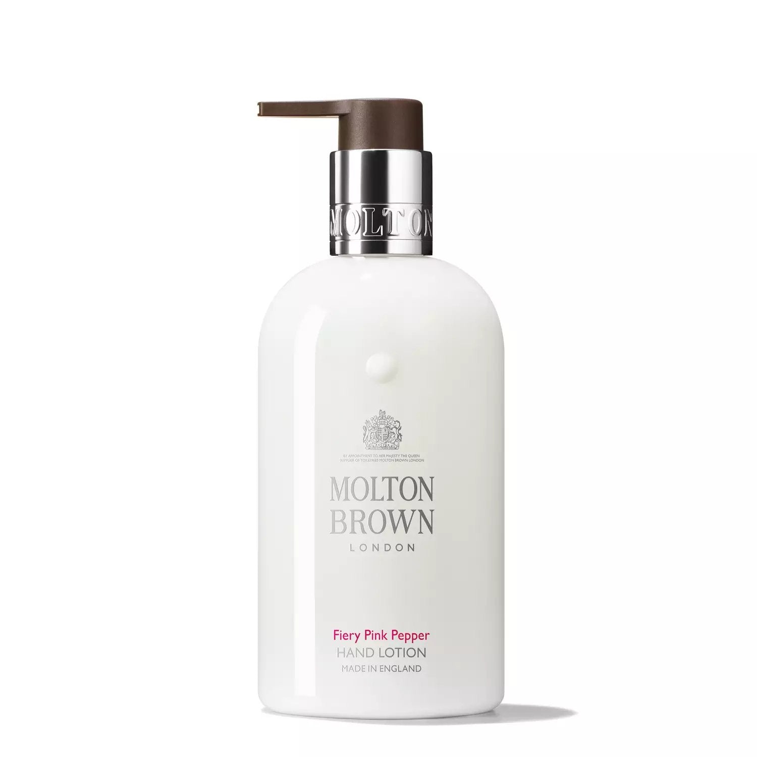 An image of Molton Brown Fiery Pink Pepper Hand Lotion 10 fl oz