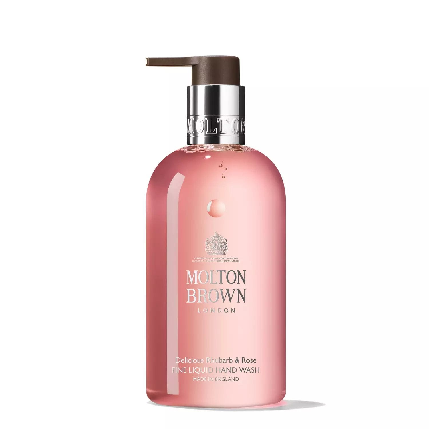 An image of Molton Brown Rhubarb & Rose Hand Wash 10 fl oz