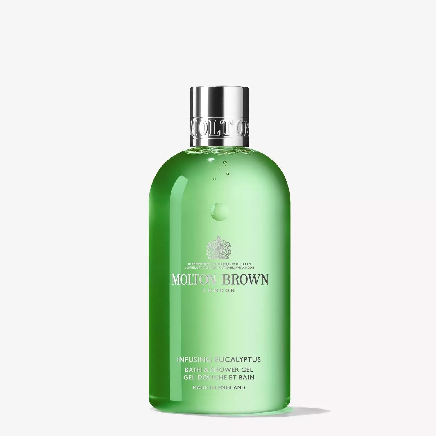 An image of Molton Brown Infusing Eucalyptus Bath & Shower Gel 10 fl oz