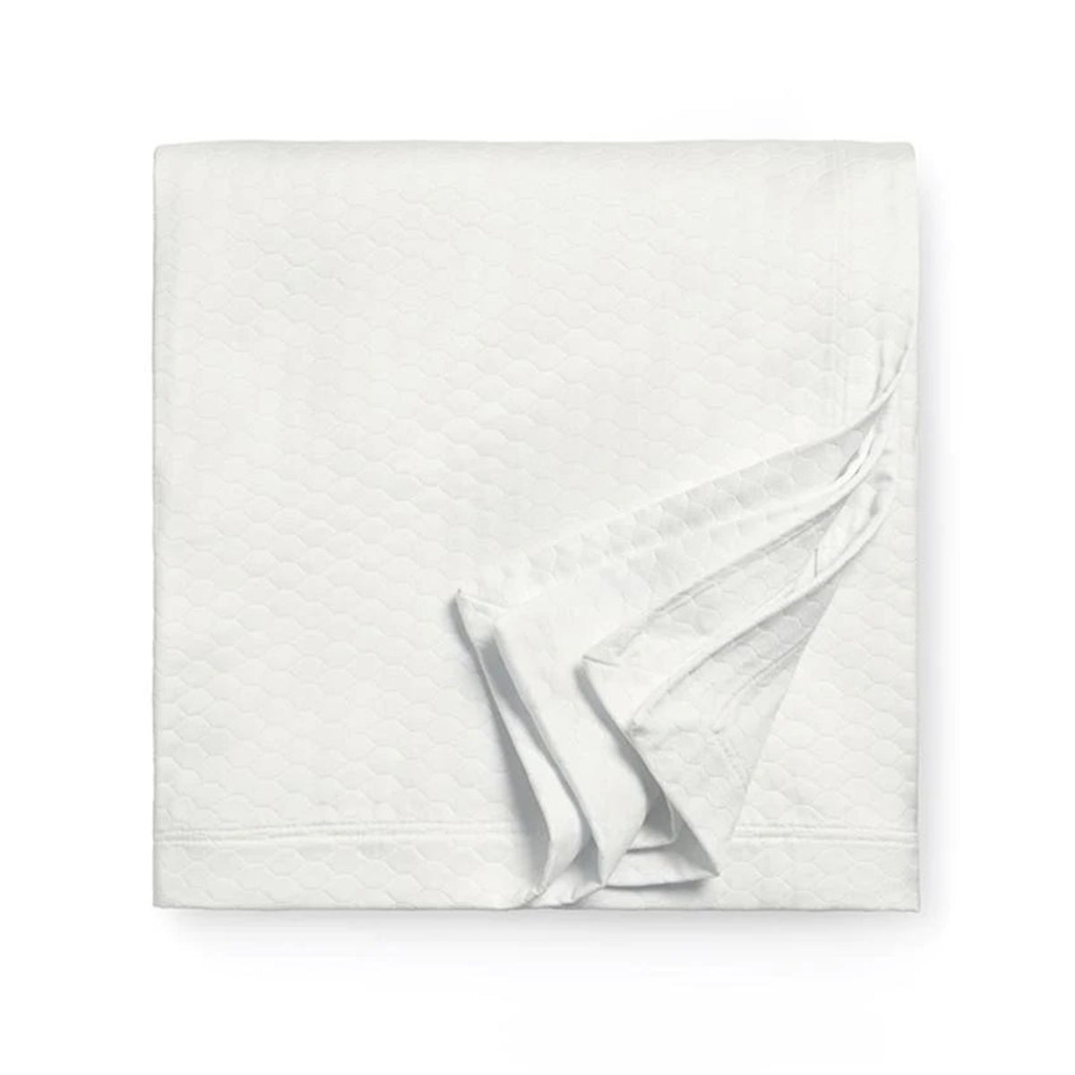 An image of Sferra Favo Coverlet