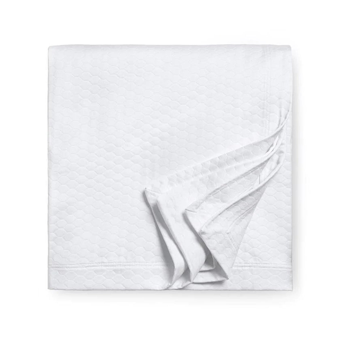 An image of Sferra Favo Coverlet