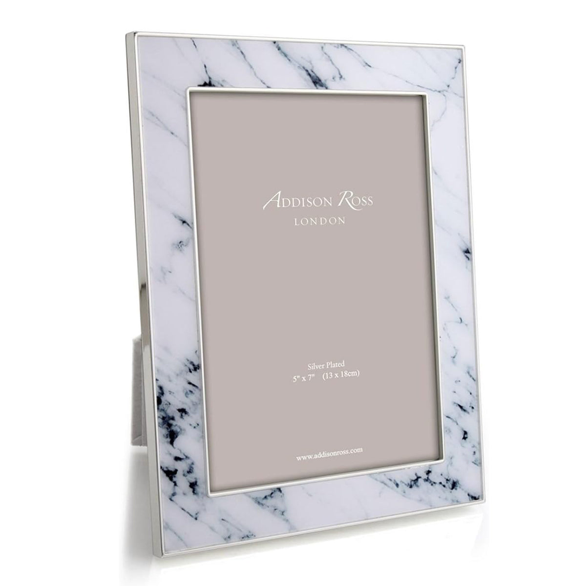 An image of Addison Ross White Marble Frame - 5in x 7in