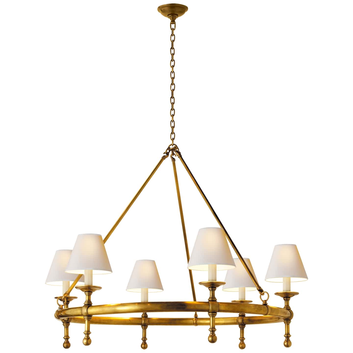 Visual Comfort E.F. Chapman Classic Ring Chandelier