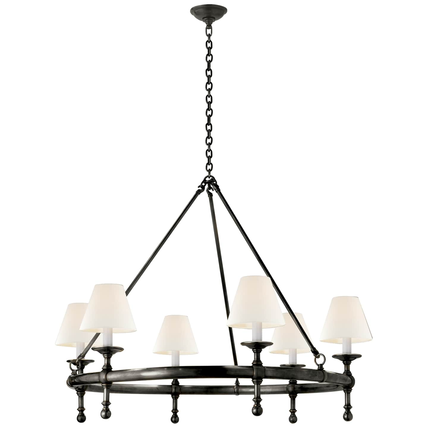Visual Comfort E.F. Chapman Classic Ring Chandelier