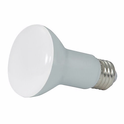Satco 6.5watt LED R20 2700K- Medium base 120 volts Dimmable