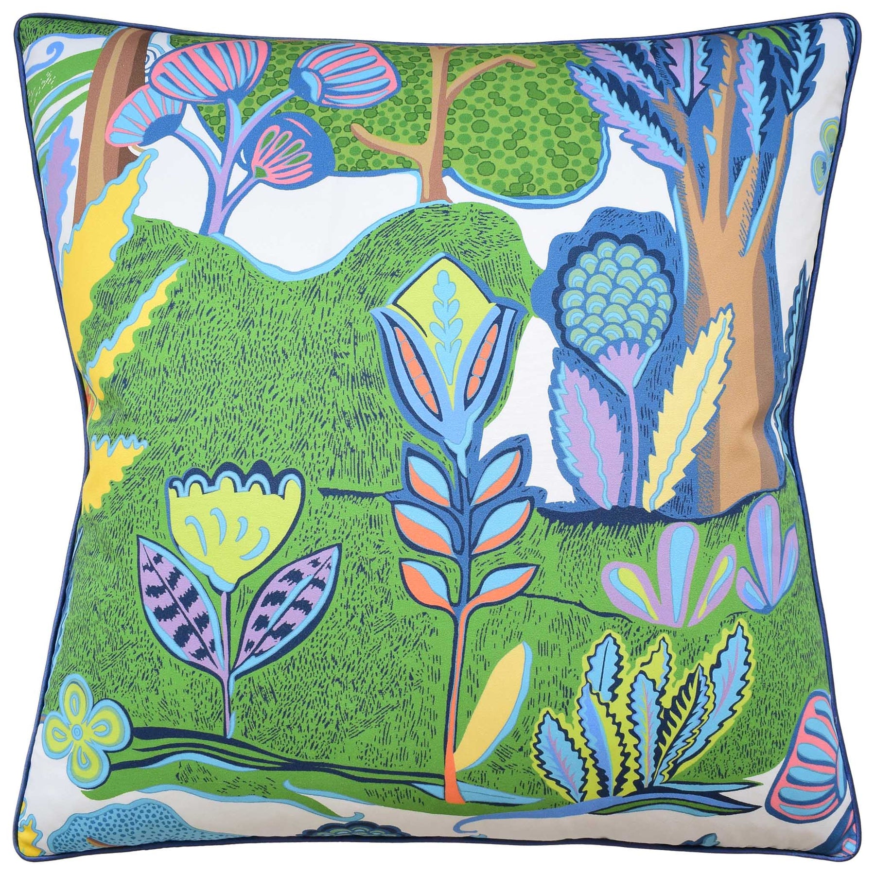 An image of Ryan Studio Albero 22" Decorative Pillow