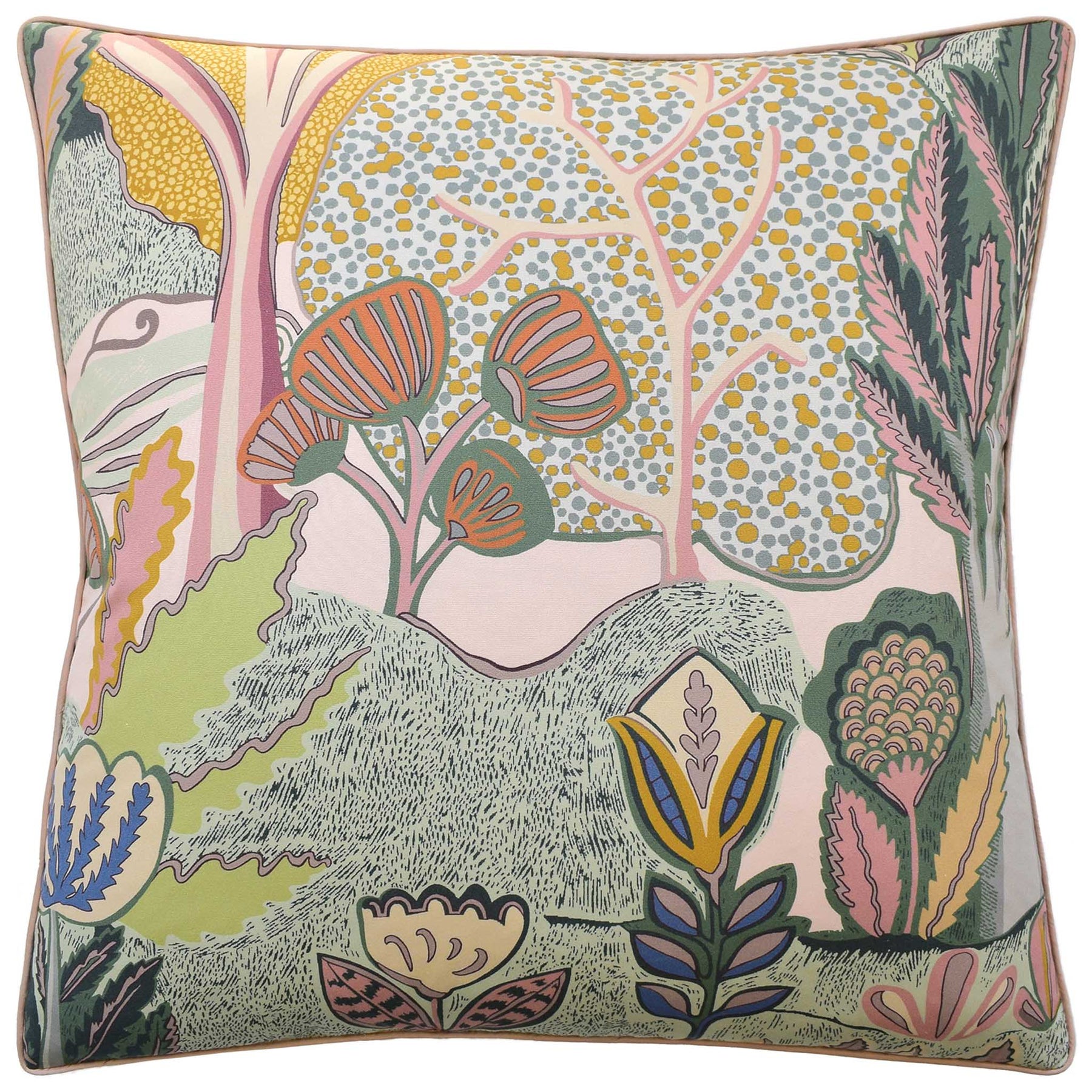 An image of Ryan Studio Albero 22" Decorative Pillow