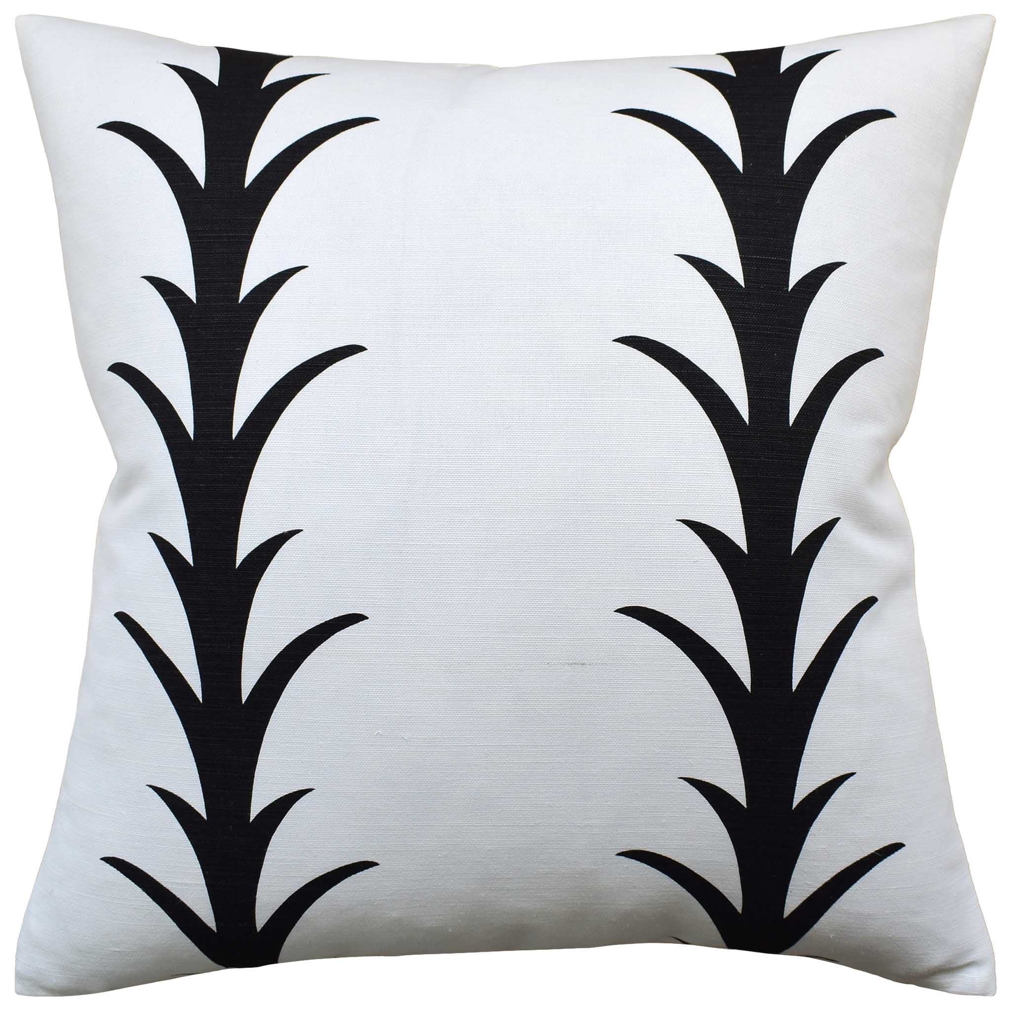 Ryan Studio Acanthus Stripe Decorative Pillow