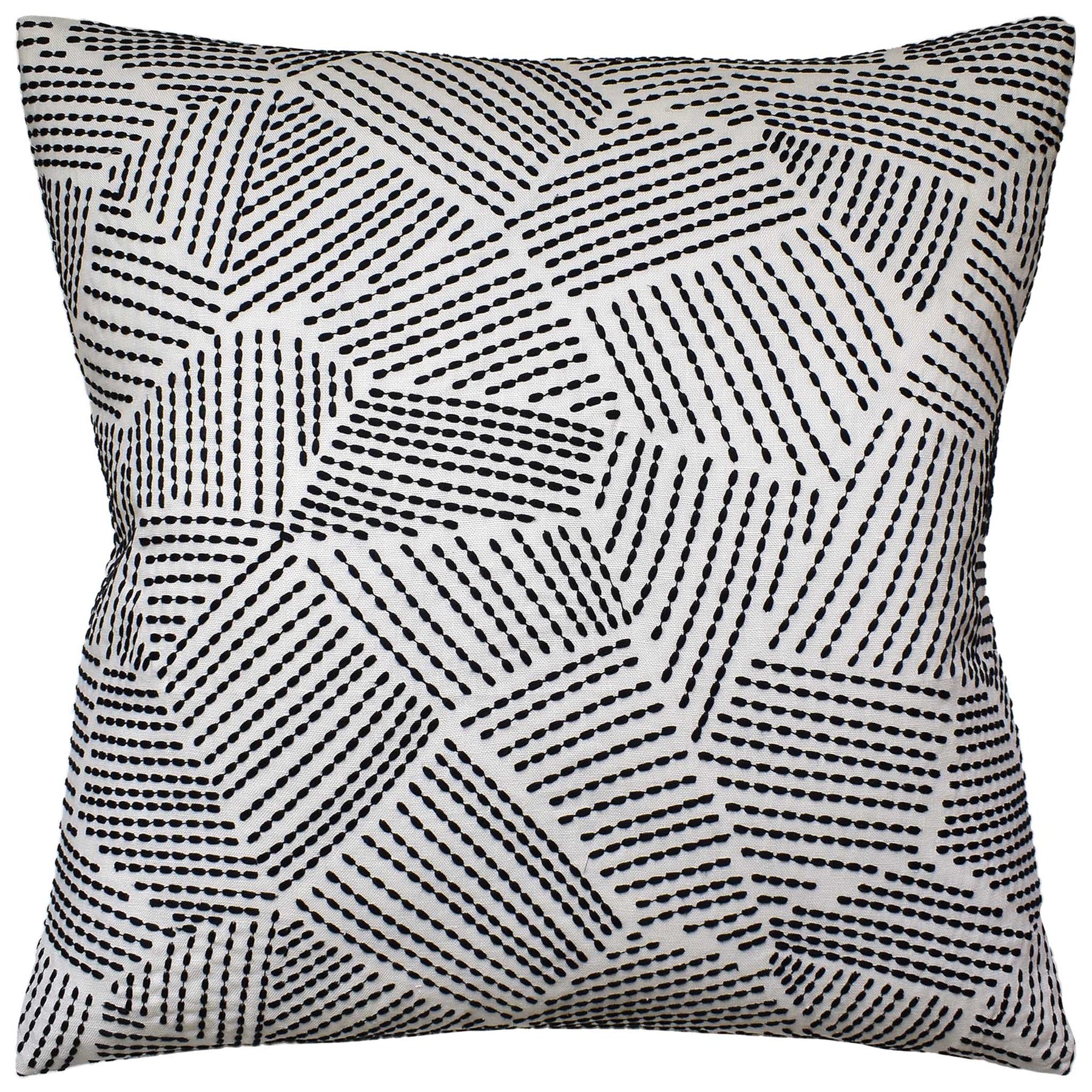 An image of Ryan Studio Chord Embroidery Decorative Pillow