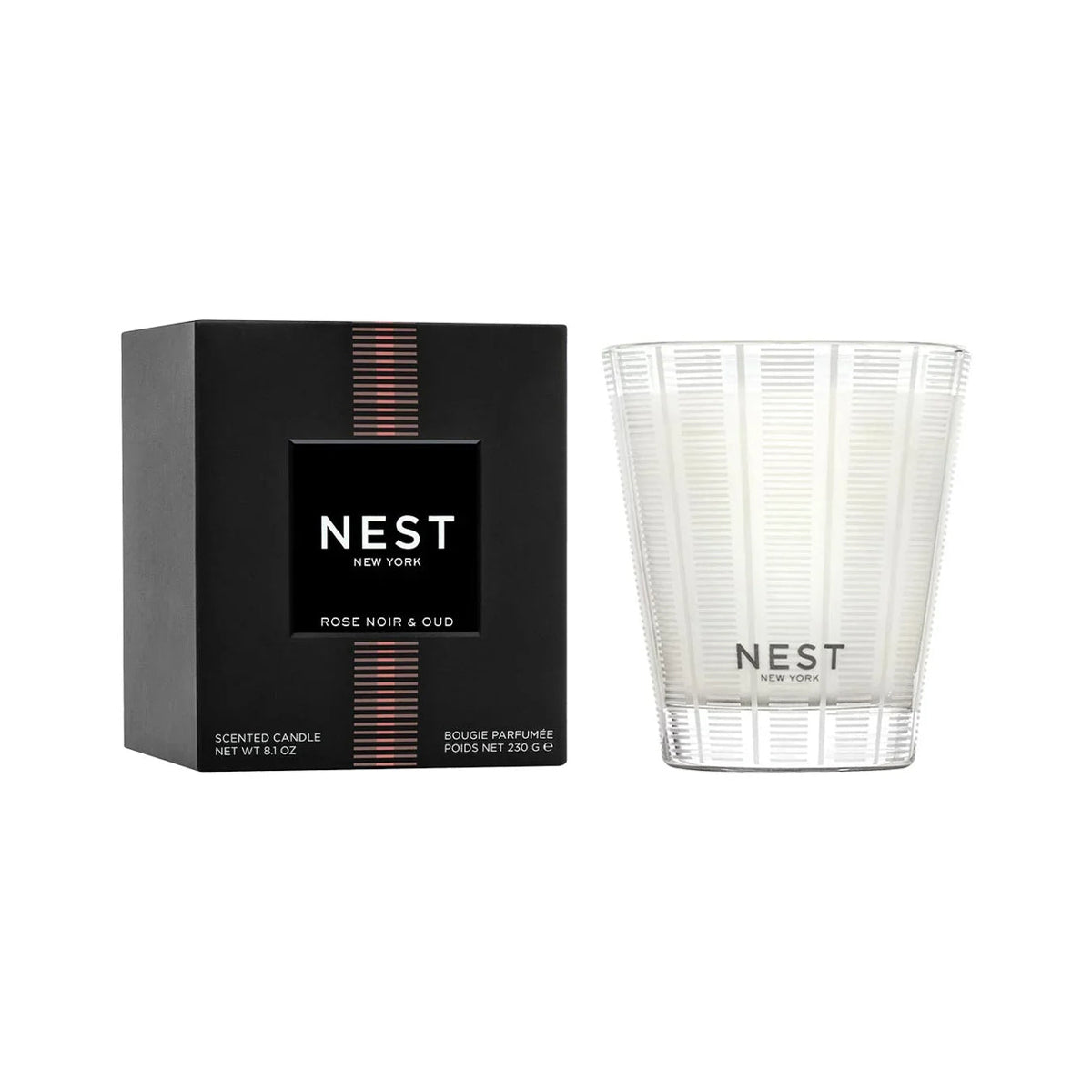 An image of Nest Fragrances Rose Noir & Oud Classic Candle 8.1 oz