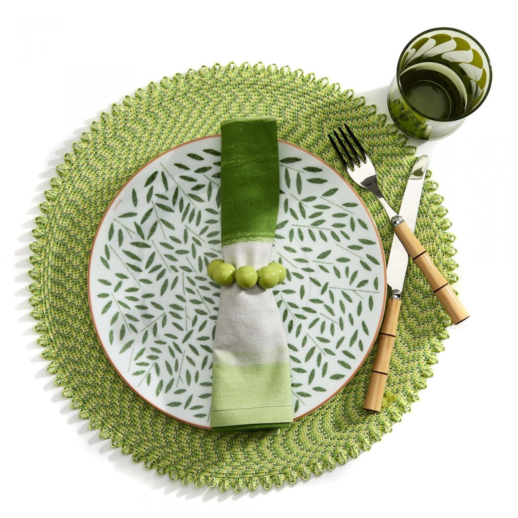 An image of Deborah Rhodes Ikat Weave Placemats - Set of 4