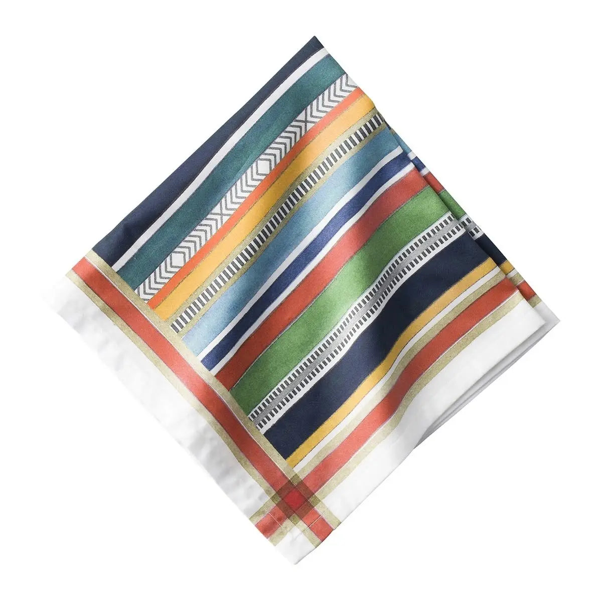 An image of Juliska Basque Stripe Multi Napkin