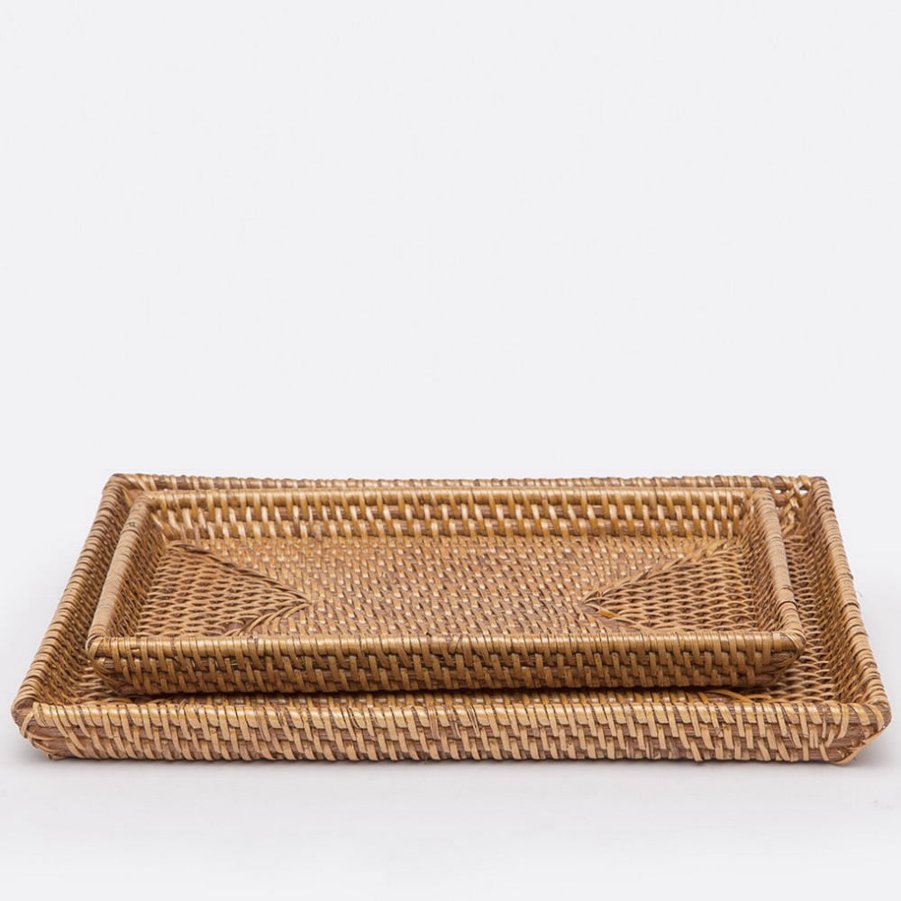 Pigeon and Poodle Dalton Nested Trays - Brown