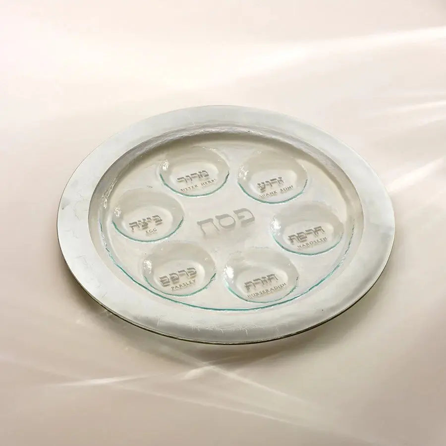 Annieglass Seder Round Plate