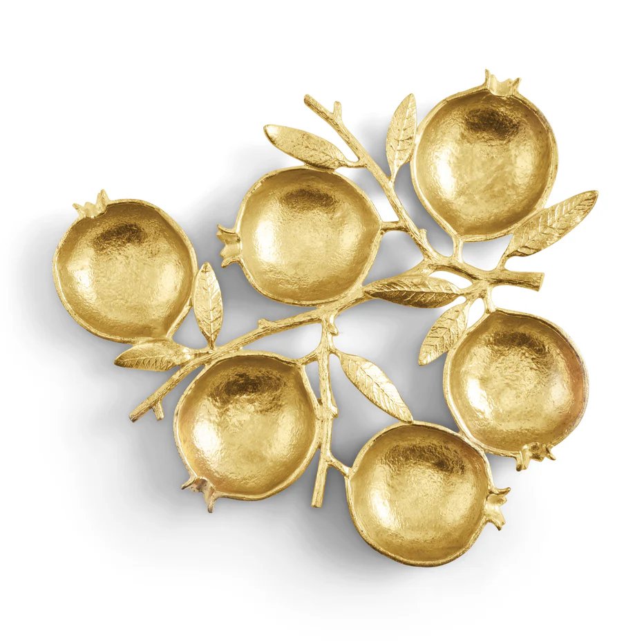 An image of Michael Aram Pomegranate Seder Plate