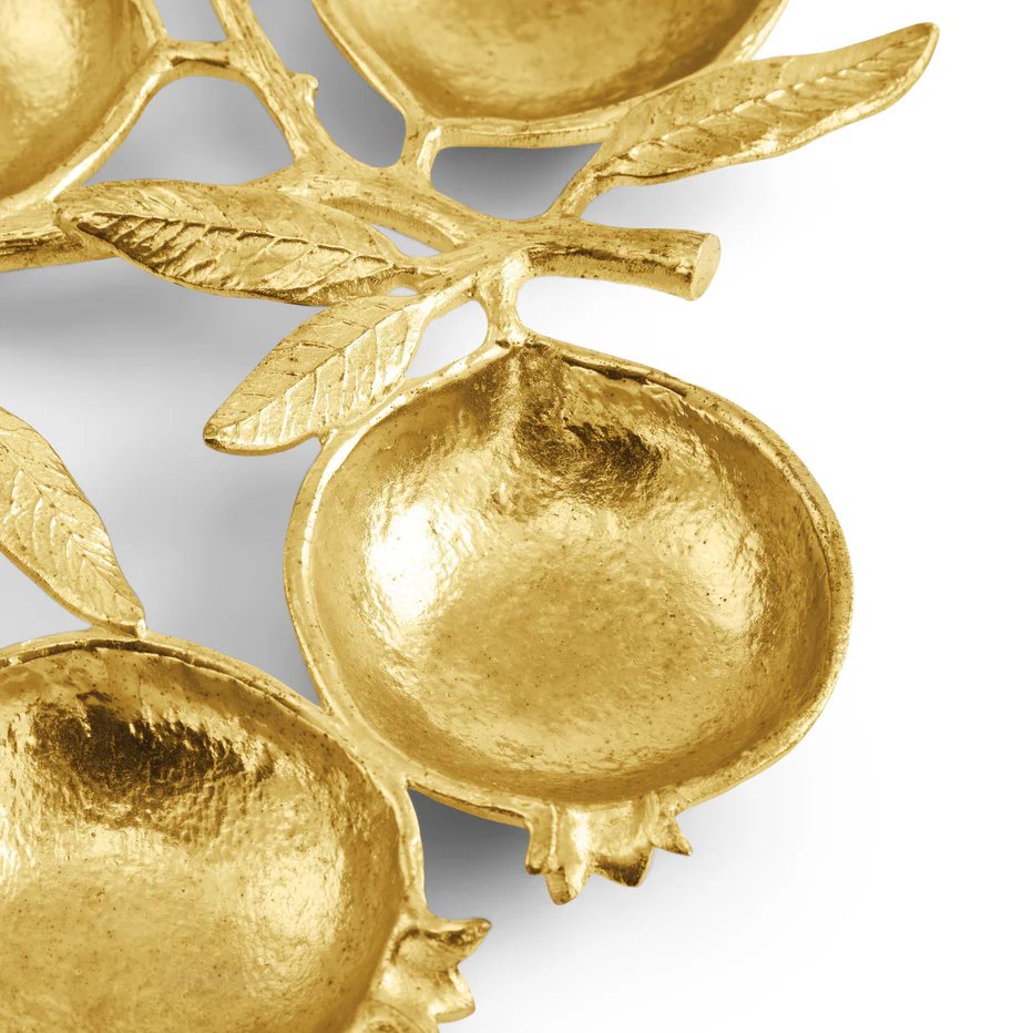An image of Michael Aram Pomegranate Seder Plate