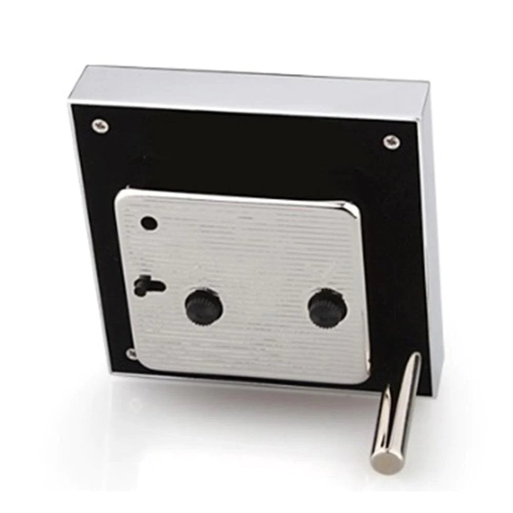 An image of Addison Ross Snake Square Alarm Clock - Natural