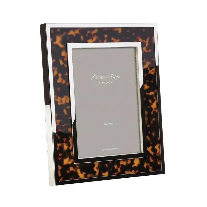 Addison Ross Faux Tortoiseshell and Silver Frame
