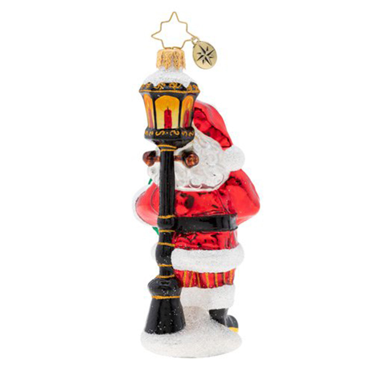 An image of Christopher Radko Celebrate 2019 Santa Ornament