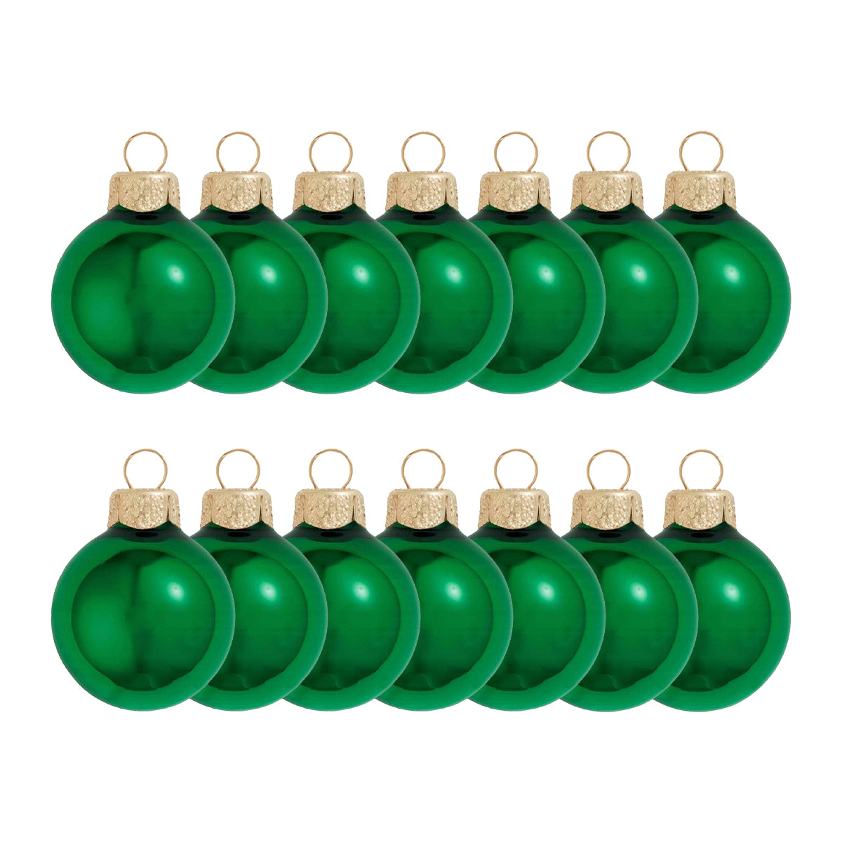 An image of Whitehurst 2 inch Shiny Ornaments (Box of 14)