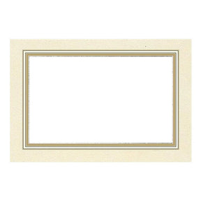 Caspari Gold Border Place Card Set