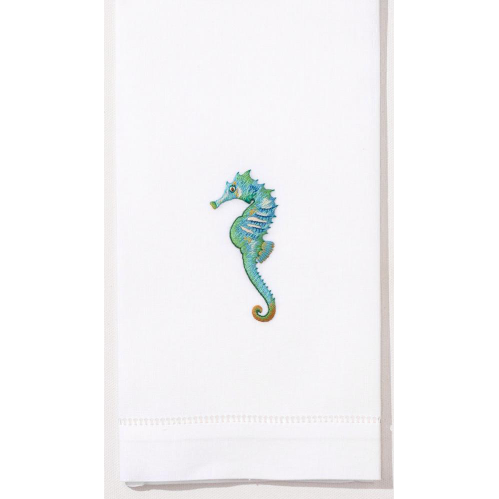 GH135600_Henry_Handwork_Seahorse_Aqua_Cotton_Guest_Towel_1.png