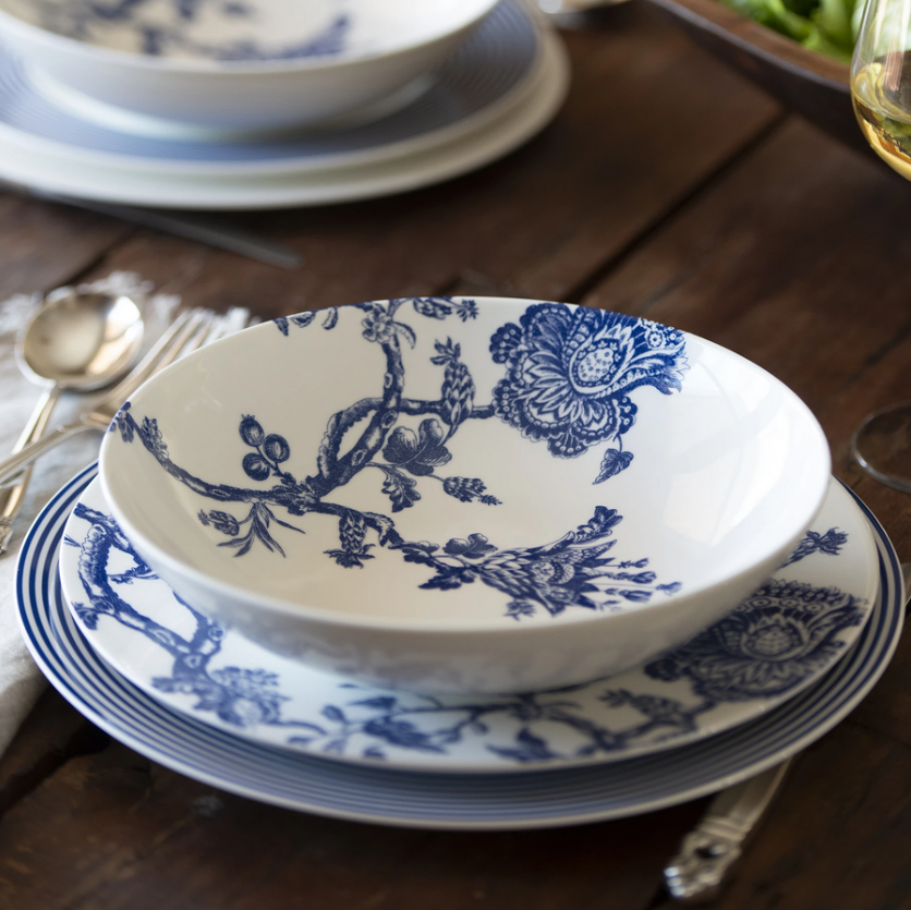 Caskata Arcadia Blue Coupe Soup, Pasta Bowl