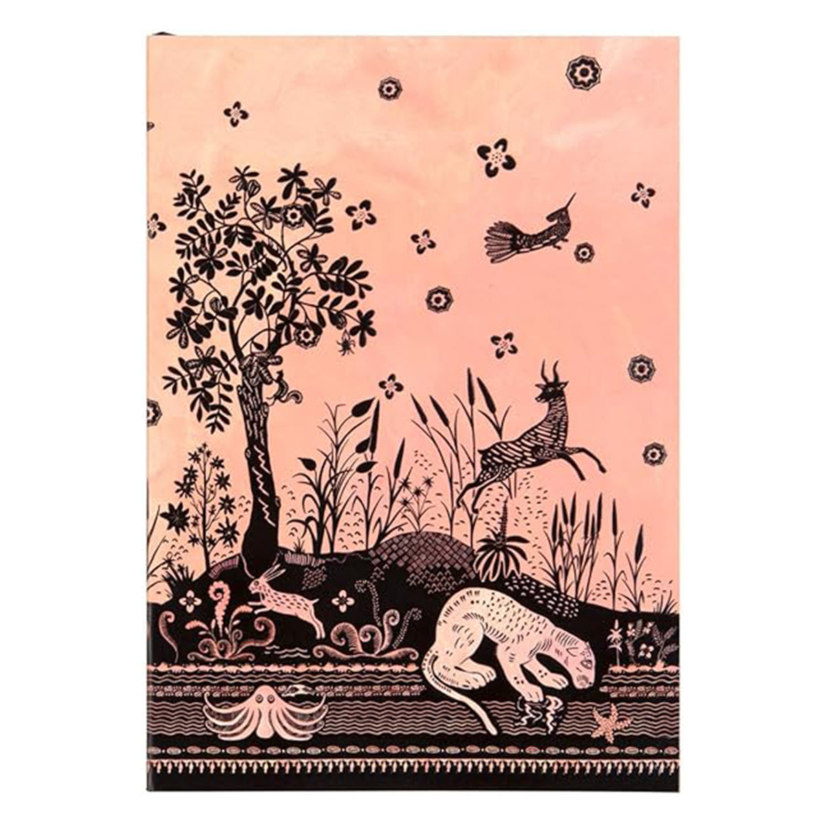 An image of Hachette Christian Lacroix Bois Paradis A5 Notebook