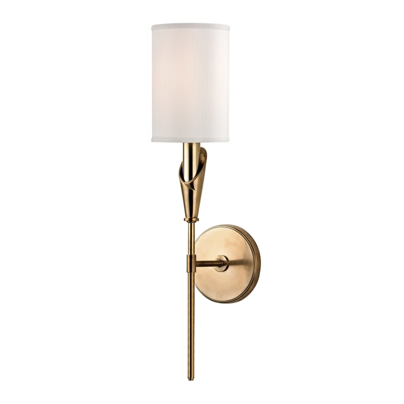 Hudson Valley Tate Sconce - 1311-AGB