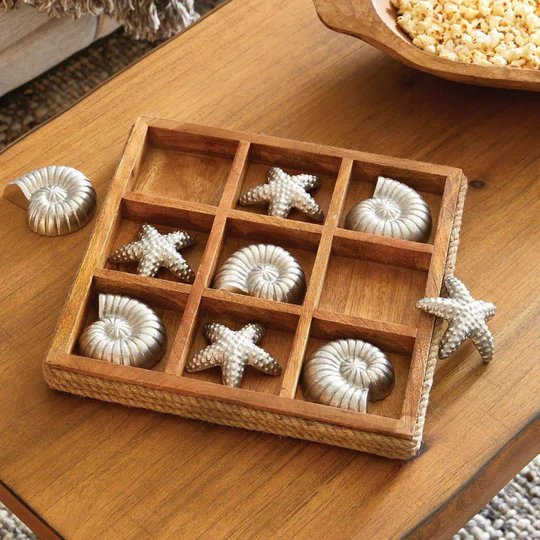 Golden Oldies Seashore Tic Tac Toe