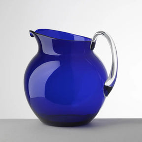 Mario Luca Palla Transparent Blue Pitcher