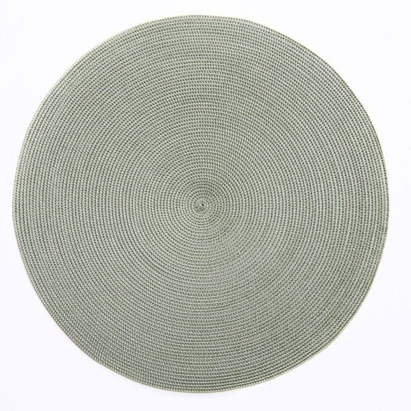 An image of Deborah Rhodes Braided Round Placemats - Set of 4