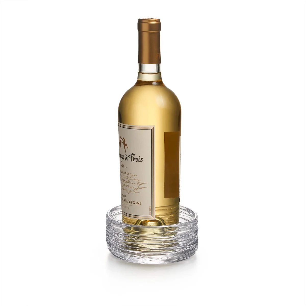 An image of Simon Pearce Echo Lake Wine Coaster