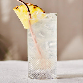 Richard Brendon Diamond Cut Crystal Collection Highball Glass
