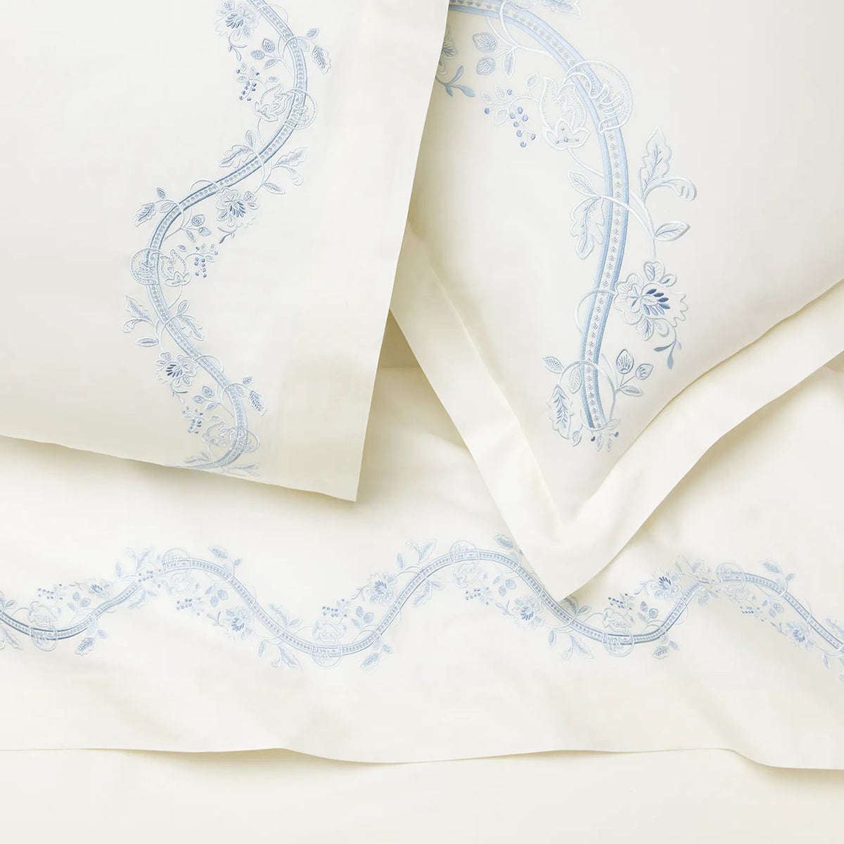 An image of Sferra Isabella Embroidered Pillowcases