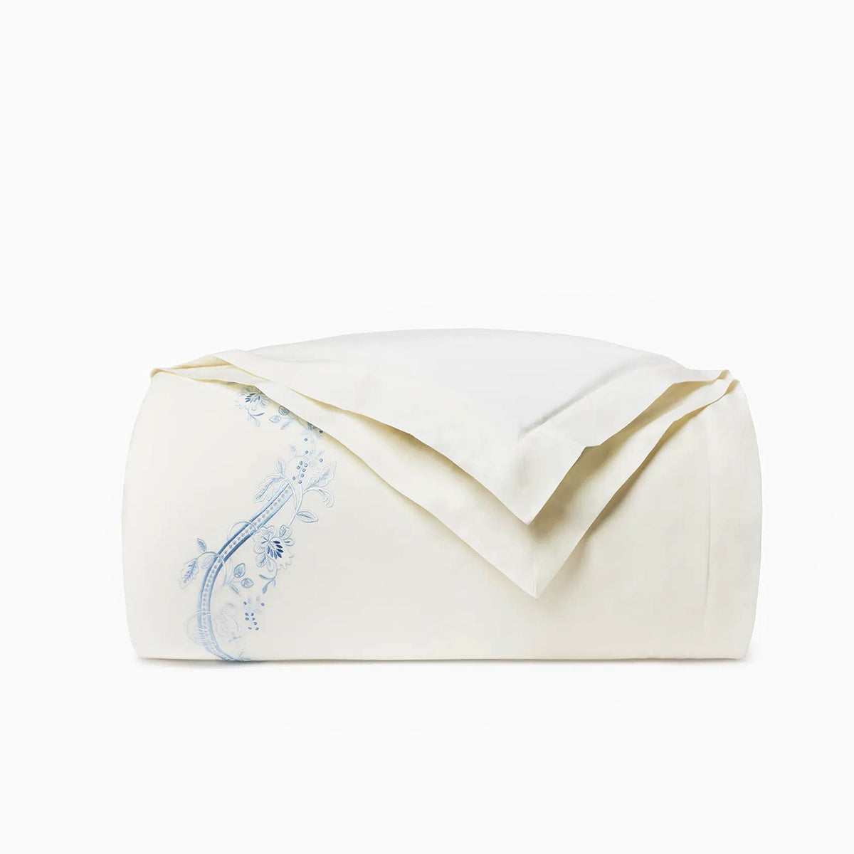 An image of Sferra Isabella Embroidered Duvet Cover