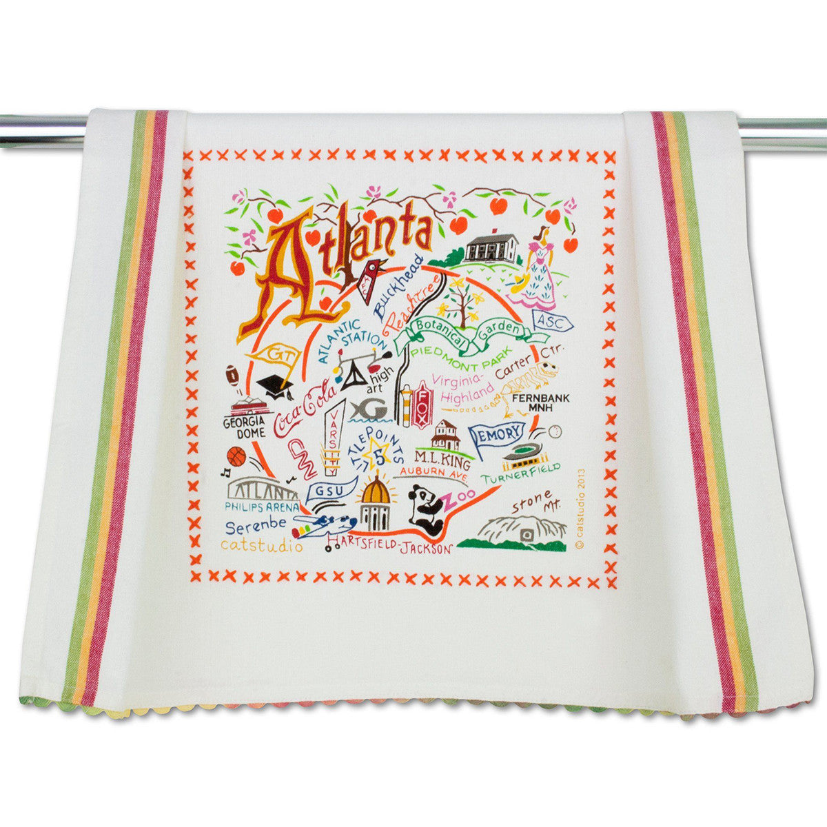 An image of Catstudio Atlanta Dish Towel