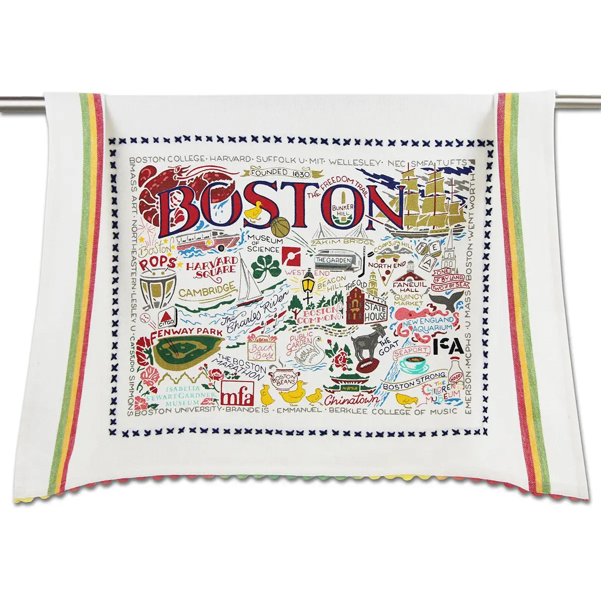 An image of Catstudio Boston Dish Towel