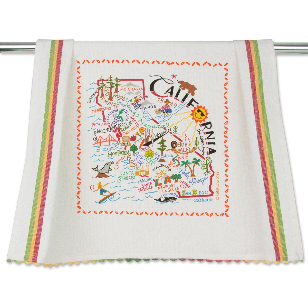 Catstudio California  Dish Towel