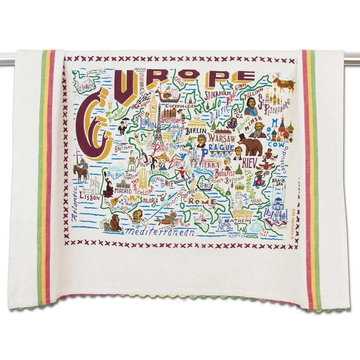 An image of Catstudio Europe Dish Towel