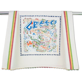 Catstudio Greece Dish Towel