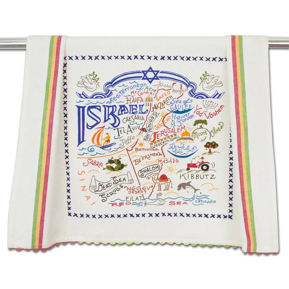 An image of Catstudio Israel Dish Towel