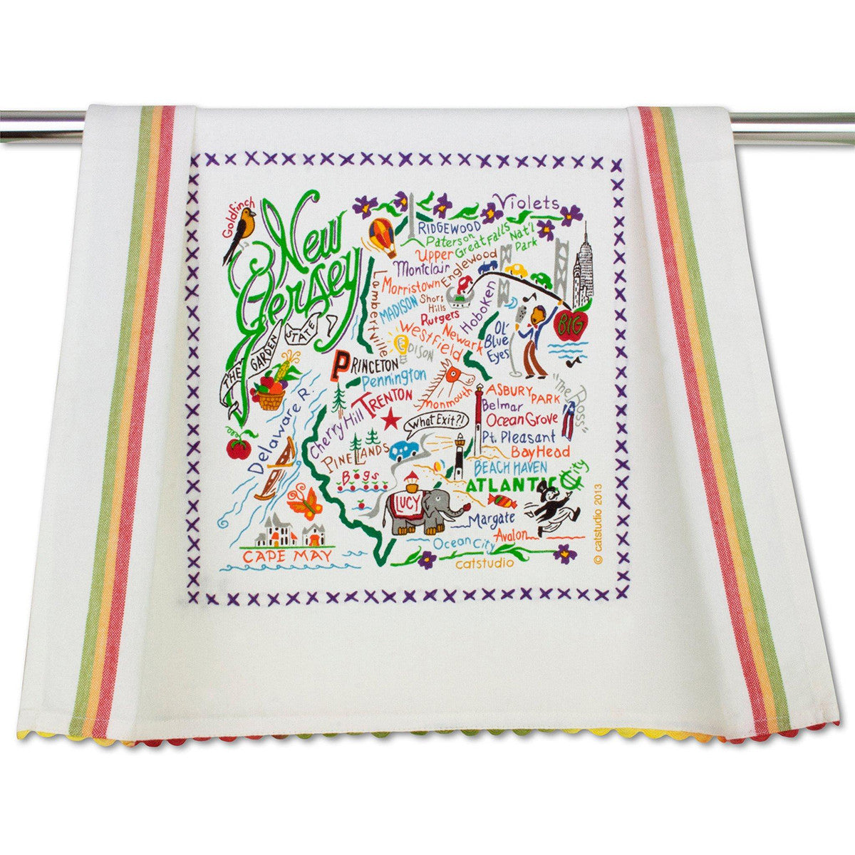 An image of Catstudio New Jersey Dish Towel